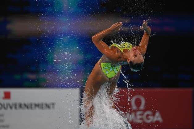 France, Paris, Centre Aquatique Olympique Metropole du Grand Paris, 31.07.2026, European Aquatics Championships Artistic Swimming - Day 1 - Duet Free Preliminary, Enrica Piccoli and Lucrezia Ruggiero of Itali Photo by Eibner Pressefoto Tino Henschel European Aquatics Championships Artistic Swimming - Day 1 - Duet Free Preliminary Paris *** France, Paris, Centre Aquatique Olympique Metropole du Grand Paris, July 31, 2026, European Aquatics Championships, Artistic Swimming, Day 1, Duet Free Preliminary, Enrica Piccoli and Lucrezia Ruggiero of Italy. Photo by Eibner Pressefoto, Tino Henschel. European Aquatics Championships, Artistic Swimming, Day 1, Duet Free Preliminary, Paris Copyright: xEibnerxPressefotox