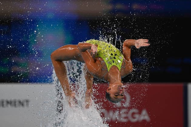 France, Paris, Centre Aquatique Olympique Metropole du Grand Paris, 31.07.2026, European Aquatics Championships Artistic Swimming - Day 1 - Duet Free Preliminary, Enrica Piccoli and Lucrezia Ruggiero of Itali Photo by Eibner Pressefoto Tino Henschel European Aquatics Championships Artistic Swimming - Day 1 - Duet Free Preliminary Paris *** France, Paris, Centre Aquatique Olympique Metropole du Grand Paris, July 31, 2026, European Aquatics Championships, Artistic Swimming, Day 1, Duet Free Preliminary, Enrica Piccoli and Lucrezia Ruggiero of Italy. Photo by Eibner Pressefoto, Tino Henschel. European Aquatics Championships, Artistic Swimming, Day 1, Duet Free Preliminary, Paris Copyright: xEibnerxPressefotox