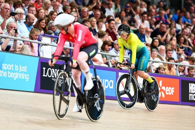 Glasgow 2026 Commonwealth Games Picture by Alex Whitehead SWpix.com - 31 07 2026 - Glasgow 2026 Commonwealth Games - Track cycling, Rad, Radsport, Bahnrad, Bahn and Para Track Cycling - Sir Chris Hoy Velodrome, Glasgow, Scotland - Women s Sprint - 1 8 Finals - Liliya Tatarinoff of Australia Glasgow Sir Chris Hoy Velodrome Scotland Copyright: x xSWpix.comx(t axPhotographyxHubxLtd)xAlexxWhitehead SWpix.comx SWP-3030-16404