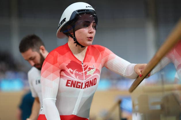 Glasgow 2026 Commonwealth Games Picture by Alex Whitehead SWpix.com - 31 07 2026 - Glasgow 2026 Commonwealth Games - Track cycling, Rad, Radsport, Bahnrad, Bahn and Para Track Cycling - Sir Chris Hoy Velodrome, Glasgow, Scotland - Women s Sprint Qualifying - Sophie Capewell of England Glasgow Sir Chris Hoy Velodrome Scotland Copyright: x xSWpix.comx(t axPhotographyxHubxLtd)xAlexxWhitehead SWpix.comx SWP-3030-16324