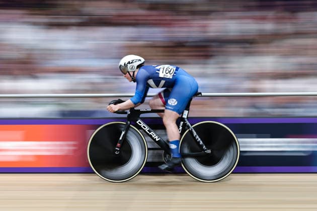 Glasgow 2026 Commonwealth Games Picture by Alex Whitehead SWpix.com - 31 07 2026 - Glasgow 2026 Commonwealth Games - Track cycling, Rad, Radsport, Bahnrad, Bahn and Para Track Cycling - Sir Chris Hoy Velodrome, Glasgow, Scotland - Women s Sprint Qualifying - Ellie Stone of Scotland Glasgow Sir Chris Hoy Velodrome Scotland Copyright: x xSWpix.comx(t axPhotographyxHubxLtd)xAlexxWhitehead SWpix.comx SWP-3030-16331
