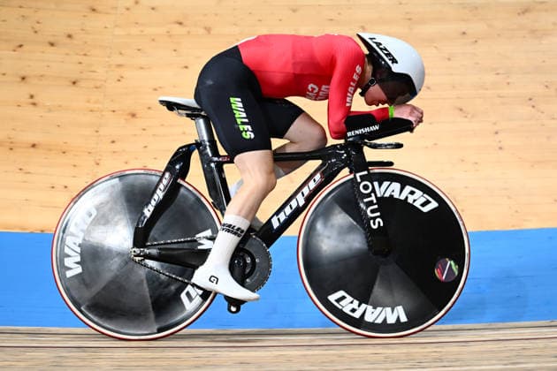 Glasgow 2026 Commonwealth Games Picture by Olly Hassell SWpix.com - 31 07 2026 - Glasgow 2026 Commonwealth Games - Track cycling, Rad, Radsport, Bahnrad, Bahn and Para Track Cycling - Sir Chris Hoy Velodrome, Glasgow, Scotland - Women s 4000m Individual Pursuit Qualifying - Anna Morris of Wales Glasgow Sir Chris Hoy Velodrome Scotland Copyright: x xSWpix.comx(t axPhotographyxHubxLtd)xOllyxHassell SWpix.comx SWP-3030-16391
