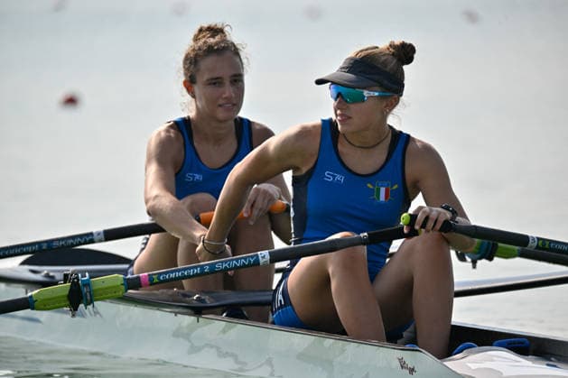 OTHER - Rowing - 2026 European Rowing Championships Photo by IPA ABACAPRESS.COM87132479 - Lightweight Women s Double Sculls Preliminary Race: Elena Sali and Melissa Schincariol (ITA) during the 2026 European Rowing Championships, a rowing race in Varese, Italy, on July 31, 2026 Varese Italy  Copyright: xIPAxSport ABACAx