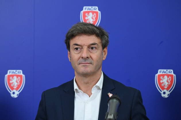 Spanish Santi Denia has become the new coach of the Czech national football team and the first foreign national to take this post as he signed a two-year contract with an option with the Czech Football Association in Prague, Czech Republic, July 31, 2026. (CTKxPhoto KaterinaxSulova) CTKPhotoP2026073103919  CTKPhotoP2026073103919
