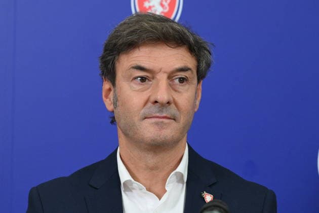 Spanish Santi Denia has become the new coach of the Czech national football team and the first foreign national to take this post as he signed a two-year contract with an option with the Czech Football Association in Prague, Czech Republic, July 31, 2026. (CTKxPhoto KaterinaxSulova) CTKPhotoP2026073104002  CTKPhotoP2026073104002