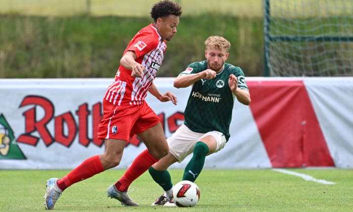 Football, friendly match, SC Freiburg v SpVgg Greuther Fürth