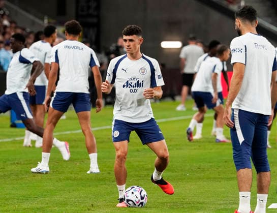 Football, England, Manchester City, Training