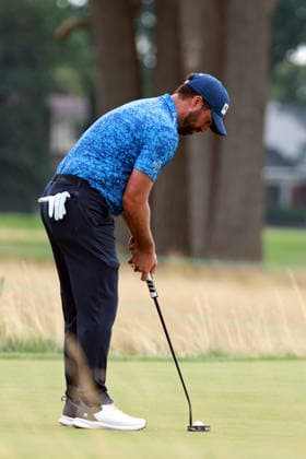 U.S. Senior Open Championship DETROIT, MICHIGAN - JULY 30: John Parry of Harrogate, England putts on the 16th green during the first round of the Rocket Classic 2026 at the Detroit Golf Club in Detroit, Michigan, USA, July 30, 2026. Detoit Michian United States  Copyright: xAmyxLemusx originalFilename:lemus-ussenior260730_np28S.jpg