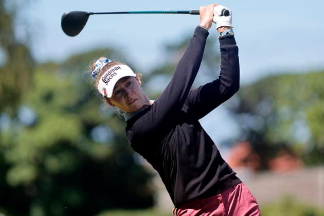 RECORD DATE NOT STATED 31st July 2026; Royal Lytham and St Annes Golf Club, Lytham St Annes, Lancashire, England; AIG Womens Open Championship Golf Day Two; Nelly Korda (USA) starts her second round AlanxMartin
