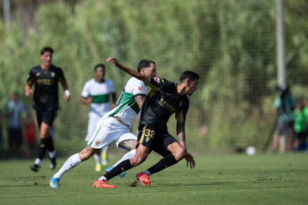 Tete Morente of Elche during preseason friendly match between Elche CF v Cordoba CF played at Oliva, Valencia on July 31, 2026 in Spain Oliva Valenci Spain *** Tete Morente of Elche during a preseason friendly match between Elche CF and Córdoba CF played in Oliva, Valencia, on July 31, 2026, in Spain (Oliva, Valencia, Spain) Copyright: xVicentexVidalx xAgenciaxLOFx