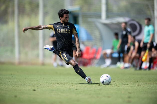 Tasende of cordoba during preseason friendly match between Elche CF v Cordoba CF played at Oliva, Valencia on July 31, 2026 in Spain Oliva Valenci Spain *** Tasende of Córdoba during a preseason friendly match between Elche CF and Córdoba CF played in Oliva, Valencia, on July 31, 2026, in Spain (Oliva, Valencia, Spain) Copyright: xVicentexVidalx xAgenciaxLOFx