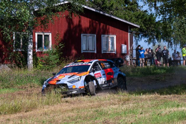 IPA87139510 - Thierry Neuville (BEL) and Martijn Wydaeghe (BEL) in a Hyundai i20 N Rally1 from the Hyundai Shell Mobis World Rally Team in action during the FIA WRC, Motorsport Rallye, WM Secto Rally Finland in Jyväskylä, Finland, July 30–August 2, 2026.  Copyright: xFedericoxManoni IPAxSportx xx 87139510