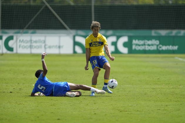 during the friendly match between Las Palmas UD v Neom SC played at the Marbella Football Center, on July 31, 2026 in Spain Spain *** during the friendly match between Las Palmas UD and Neom SC, played at the Marbella Football Center on July 31, 2026, in Spain Spain Copyright: xCristobalxOrtegax xAgenciaxLOFx