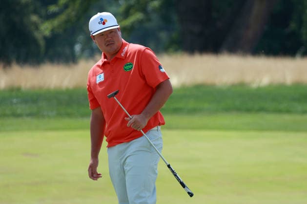 U.S. Senior Open Championship DETROIT, MICHIGAN - JULY 31: Sungjae Im of Jeju-do, Korea reacts to his putt on the 17th green during the second round of the Rocket Classic 2026 at the Detroit Golf Club in Detroit, Michigan, USA, July 31, 2026. Detoit Michian United States  Copyright: xAmyxLemusx originalFilename:lemus-ussenior260731_npTuD.jpg