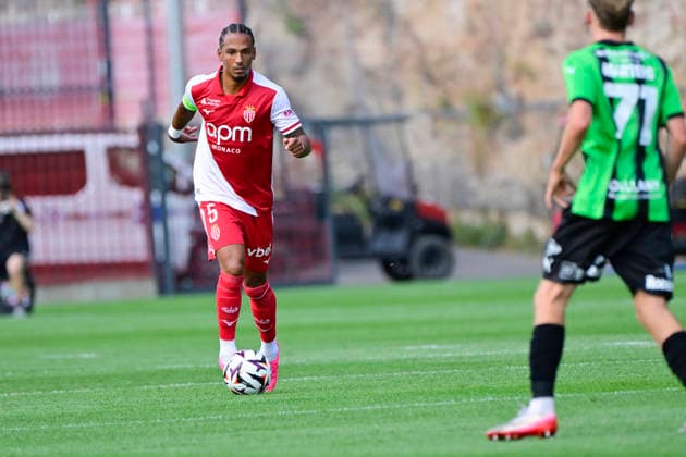 FOOTBALL : AS Monaco VS Cercle Bruges - 31 07 2026 Thilo Kehrer (ASM) - Pre-season friendly between AS Monaco and Cercle Bruges, on July 31, 2026 at the AS Monaco Performance Center. La TurbieFrance  Copyright: xWilliamxCannarellax