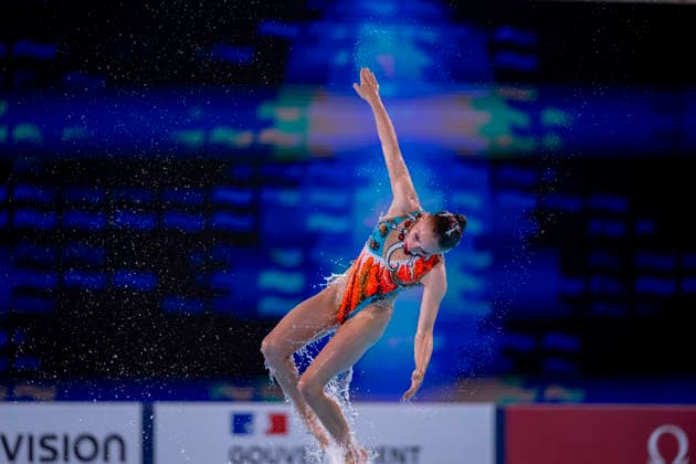 France, Paris, Centre Aquatique Olympique Metropole du Grand Paris, 31.07.2026, European Aquatics Junior Championships Swimming, Day 1, Mixed Team Event Final, Klara Bleyer and Maria Denisov of Germany Photo by Eibner Pressefoto Tino Henschel European Aquatics Junior Championships Swimming, Day 1, Mixed Team Event Final Paris *** France, Paris, Centre Aquatique Olympique Metropole du Grand Paris, July 31, 2026, European Junior Aquatics Championships – Swimming, Day 1, Mixed Team Event Final, Klara Bleyer and Maria Denisov of Germany. Photo by Eibner Pressefoto Tino Henschel. European Aquatics Junior Championships – Swimming, Day 1, Mixed Team Event Final, Paris Copyright: xEibnerxPressefotox