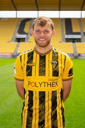 Mika Schroers; TSV Alemannia Aachen 1900 e. V.; 3. Liga, Portraettermin 2026 2027, GER, TSV Alemannia Aachen 1900 e. V., 3. Liga, Portraettermin 2026 2027 GER, TSV Alemannia Aachen 1900 e. V., 3. Liga, Portraettermin 2026 2027, Aachen *** Mika Schroers, TSV Alemannia Aachen 1900 e.V., 3rd Division, Photo Shoot 2026–2027, GER, TSV Alemannia Aachen 1900 e.V., 3rd Division, Photo Shoot 2026–2027, GER, TSV Alemannia Aachen 1900 e.V., 3rd Division, Photo Shoot 2026–2027, Aachen Copyright: xEibner-Pressefoto J.xDerondeaux EP_JDU