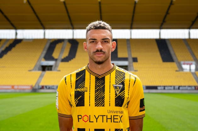Mika Hanraths; TSV Alemannia Aachen 1900 e. V.; 3. Liga, Portraettermin 2026 2027, GER, TSV Alemannia Aachen 1900 e. V., 3. Liga, Portraettermin 2026 2027 GER, TSV Alemannia Aachen 1900 e. V., 3. Liga, Portraettermin 2026 2027, Aachen *** Mika Hanrath s TSV Alemannia Aachen 1900 e.V., 3rd Division, Photo Shoot 2026–2027, GER, TSV Alemannia Aachen 1900 e.V., 3rd Division, Photo Shoot 2026–2027, GER, TSV Alemannia Aachen 1900 e.V., 3rd Division, Photo Shoot 2026–2027, Aachen Copyright: xEibner-Pressefoto J.xDerondeaux EP_JDU