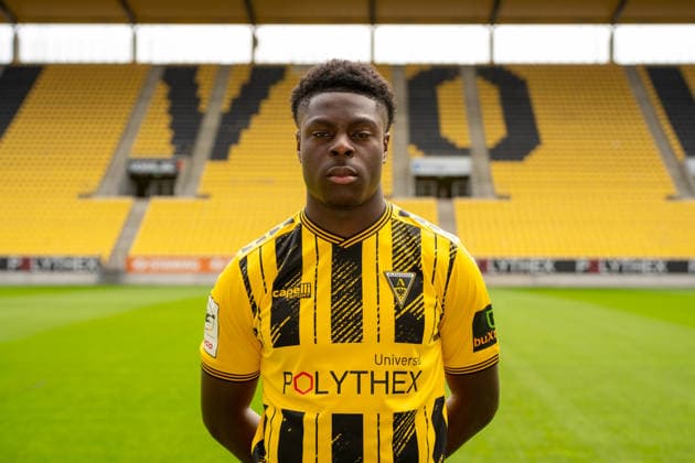 Ken Izekor; TSV Alemannia Aachen 1900 e. V.; 3. Liga, Portraettermin 2026 2027, GER, TSV Alemannia Aachen 1900 e. V., 3. Liga, Portraettermin 2026 2027 GER, TSV Alemannia Aachen 1900 e. V., 3. Liga, Portraettermin 2026 2027, Aachen *** Ken Izekor, TSV Alemannia Aachen 1900 e.V., 3rd Division, Photo Shoot 2026–2027, GER, TSV Alemannia Aachen 1900 e.V., 3rd Division, Photo Shoot 2026–2027, GER, TSV Alemannia Aachen 1900 e.V., 3rd Division, Photo Shoot 2026–2027, Aachen Copyright: xEibner-Pressefoto J.xDerondeaux EP_JDU