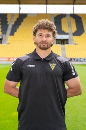 Amine Abouer-Raja, Athletiktrainer; TSV Alemannia Aachen 1900 e. V.; 3. Liga, Portraettermin 2026 2027, GER, TSV Alemannia Aachen 1900 e. V., 3. Liga, Portraettermin 2026 2027 GER, TSV Alemannia Aachen 1900 e. V., 3. Liga, Portraettermin 2026 2027, Aachen *** Amine Abouer Raja, Strength and Conditioning Coach, TSV Alemannia Aachen 1900 e.V., 3rd Division, Photo Shoot 2026–2027, GER, TSV Alemannia Aachen 1900 e.V., 3rd Division, portrait session 2026–2027, GER, TSV Alemannia Aachen 1900 e.V., 3rd Division, portrait session 2026–2027, Aachen Copyright: xEibner-Pressefoto J.xDerondeaux EP_JDU