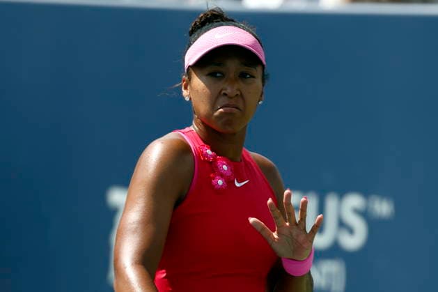 Washington DC Open tennis tounament Naomi Osaka of Japan reacts during her quarterfinal match against Elisabetta Cocciaretto of Italy at the Washington DC Open tennis tounament, Washington, DC, USA, 31 July 2026. WASHINGTON DC UNITED STATES  Copyright: xWILLxOLIVERx