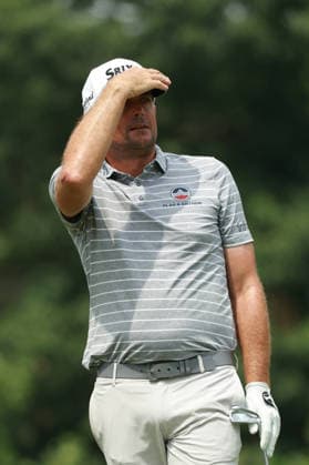 Rocket Classic DETROIT, MICHIGAN - JULY 31: Keegan Bradley of the United States plays his tee shot on the 9th hole during the second round of the Rocket Classic 2026 at the Detroit Country Club in Detroit, Michigan, MI, USA Friday, July 31, 2026. Detroit Michigan United States  Copyright: xJorgexLemusx originalFilename:lemus-rocketcl260731_npLz0.jpg