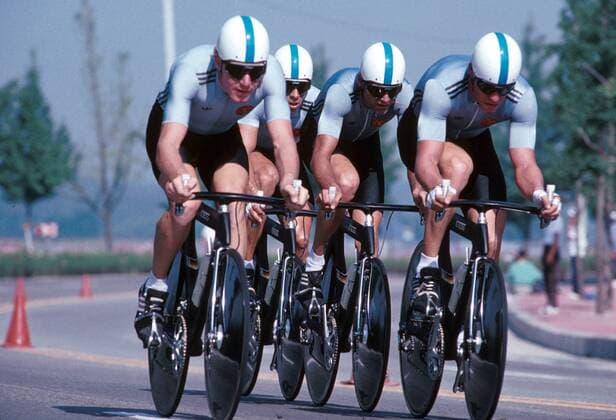 Archive material: Cycling at the Olympic Games
