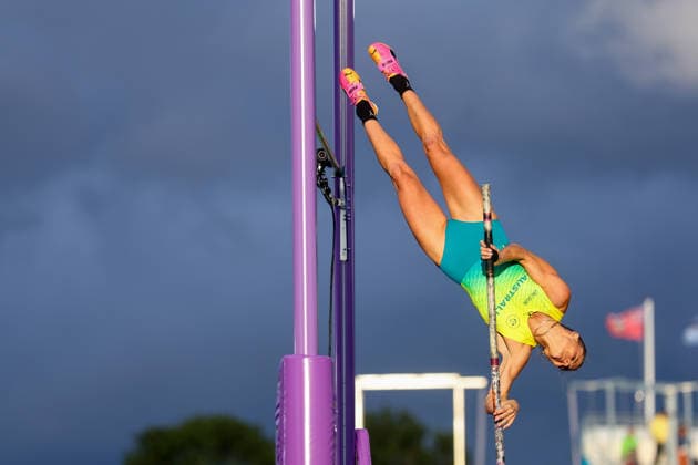 RECORD DATE NOT STATED 31st July 2026; Glasgow, Scotland; 2026 Commonwealth Games, Day Nine; Scotstoun Stadium Athletics, Womens Pole Vault, Nina Kennedy (AUS) RogerxEvans