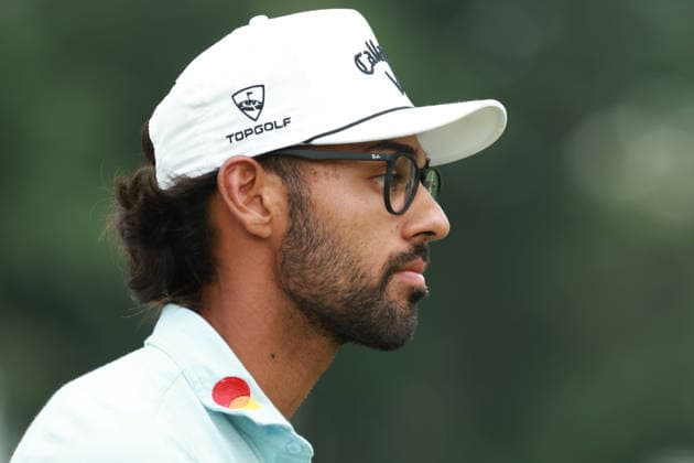 Rocket Classic DETROIT, MICHIGAN - JULY 31: Akshay Bhatia of the United States walks on the 9th hole during the second round of the Rocket Classic 2026 at the Detroit Country Club in Detroit, Michigan, MI, USA Friday, July 31, 2026. Detroit Michigan United States  Copyright: xJorgexLemusx originalFilename:lemus-rocketcl260731_npnID.jpg