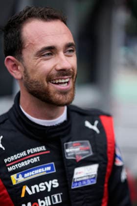July 31, 2026, Elkhart Lake, Wisconsin, USA: Julien Andlauer, driver of the 7 Porsche Penske Motorsport, Porsche 963 GTP, after Free Practice 1 at Road America in Elkhart Lake, Wisconsin. Elkhart Lake USA - ZUMAd212 20260731_zsp_d212_007 Copyright: xRichardxDolex