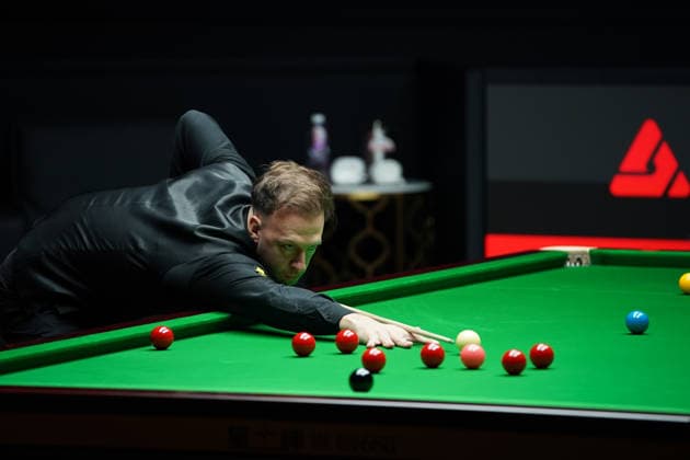 SHANGHAI, CHINA - JULY 31: Judd Trump of England plays a shot in the semifinal match against Wu Yize of China on Day 5 of the 2026 Snooker Shanghai Masters at Luwan Gymnasium on July 31, 2026 in Shanghai, China.  Copyright: xTaixChengzhex 111657404974
