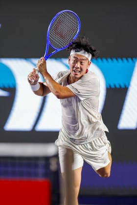 LOS CABOS TENNIS OPEN 2026 LOS CABOS TENNIS OPEN 2026 COLEMAN WONG VS ARTHUR GEA 31072026 LOS CABOS, MEXICO. Action photo of Coleman Wong of Hong Kong, during semi final match at the Los Cabos Tennis Open 2026 at the Cabo Sports Complex in Baja California, Mexico. Foto de accion de Coleman Wong de Hong Kong, durante juego semi final del Los Cabos Tennis Open 2026 celebrado en el Cabo Sports Complex en Baja California, Mexico. PHOTO BY IMAGENSHOP AGENCIA FOTOGRAFICA LOS CABOS BAJA CALIFORNIA MEXICO *** LOS CABOS TENNIS OPEN 2026 LOS CABOS TENNIS OPEN 2026 COLEMAN WONG VS ARTHUR GEA 07 31 2026 LOS CABOS, MEXICO Action photo of Coleman Wong of Hong Kong during the semifinal match at the 2026 Los Cabos Tennis Open at the Cabo Sports Complex in Baja California, Mexico Action photo of Coleman Wong of Hong Kong, during the semifinal match of the 2026 Los Cabos Tennis Open held at the Cabo Sports Complex in Baja California, Mexico PHOTO BY IMAGENSHOP PHOTO AGENCY LOS CABOS BAJA CALIFORNIA MEXICO Copyright: xIMAGENSHOPxAGENCIAxFOTOGRAFICAx