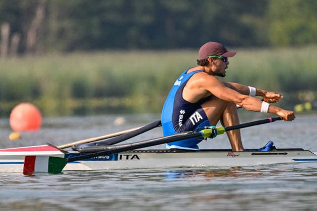 OTHER - Rowing - 2026 European Rowing Championships Photo by IPA ABACAPRESS.COM87150217 - Men s Single Sculls Final C: Gabriel Soares (ITA) during the 2026 European Rowing Championships, a rowing race in Varese, Italy, August 1, 2026 Varese Italy  Copyright: xIPAxSport ABACAx