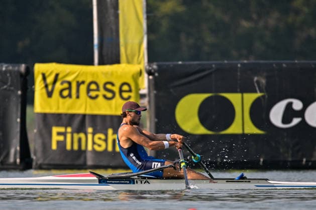 OTHER - Rowing - 2026 European Rowing Championships Photo by IPA ABACAPRESS.COM87150219 - Men s Single Sculls Final C: Gabriel Soares (ITA) during the 2026 European Rowing Championships, a rowing race in Varese, Italy, August 1, 2026 Varese Italy  Copyright: xIPAxSport ABACAx
