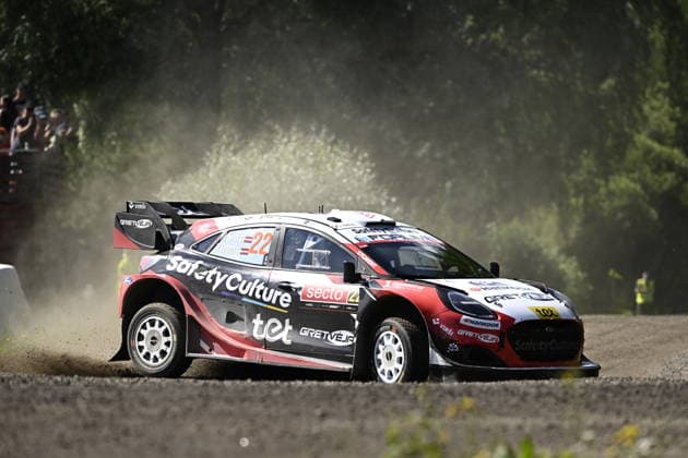 LKS 20260801 M?rti?ö Sesks of Latvian during the special stage Leustu 1 at the WRC, Motorsport Rallye, WM Rally Finland in Jyväskylä, Finland on August 1, 2026. - RONI REKOMAA Jyväskylä Finland Vm44nwWT2uw  Copyright: xRonixRekomaax Vm44nwWT2uw
