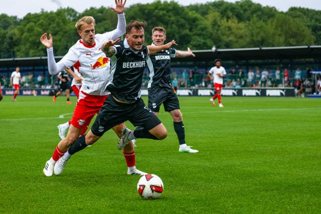 Football, friendly match, RB Leipzig v SC Verl