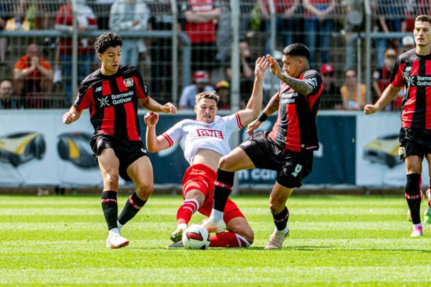 Football, friendly match, Bayer 04 Leverkusen v Rot-Weiss Essen