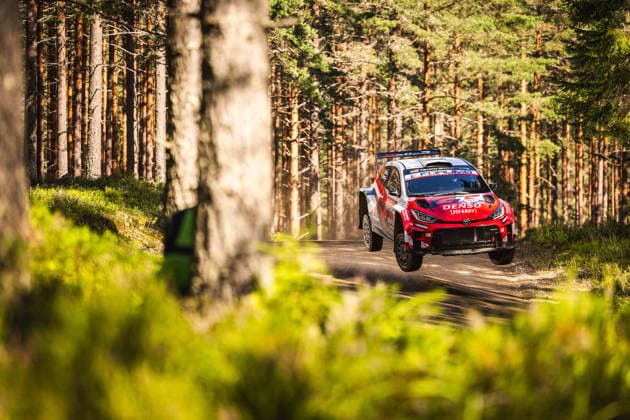 AUTO - WRC, Motorsport Rallye, WM - RALLY FINLAND 2026 41 Jaspar VAHER, Rait JANSEN, Toyota GR Yaris, action during the 2026 Rally Finland, 10th round of the 2026 WRC World Rally Car Championship, from July 30 to August 2, 2026 at Jyvaskyla, Finland - JyvaskylaFinland  Copyright: xNikosxKatikisx