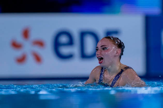 France, Paris, Centre Aquatique Olympique Metropole du Grand Paris, 01.08.2026, European Aquatics Championships Artistic Swimming, Day 1, Women Solo Free Preliminary, Klara Bleyer of Germany Photo by Eibner Pressefoto Tino Henschel European Aquatics Championships Artistic Swimming, Day 1, Women Solo Free Preliminary Paris *** France, Paris, Centre Aquatique Olympique Metropole du Grand Paris, August 1, 2026, European Aquatics Championships – Artistic Swimming, Day 1, Women’s Solo Free Preliminary, Klara Bleyer of Germany. Photo by Eibner Pressefoto Tino Henschel. European Aquatics Championships – Artistic Swimming, Day 1, Women’s Solo Free Preliminary, Paris Copyright: xEibnerxPressefotox