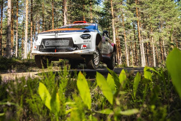 AUTO - WRC, Motorsport Rallye, WM - RALLY FINLAND 2026 24 Yohan ROSSEL, Arnaud DUNAND, Lancia Ypsilon HF, action during the 2026 Rally Finland, 10th round of the 2026 WRC World Rally Car Championship, from July 30 to August 2, 2026 at Jyvaskyla, Finland - JyvaskylaFinland  Copyright: xNikosxKatikisx