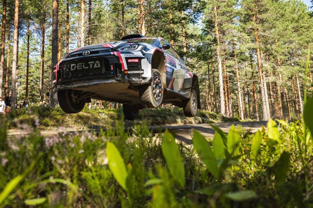 AUTO - WRC, Motorsport Rallye, WM - RALLY FINLAND 2026 26 Teemu SUNINEN, Janni HUSSI, Toyota GR Yaris, action during the 2026 Rally Finland, 10th round of the 2026 WRC World Rally Car Championship, from July 30 to August 2, 2026 at Jyvaskyla, Finland - JyvaskylaFinland  Copyright: xNikosxKatikisx