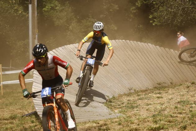 01.08.2026, Monteceneri, Monte Ceneri, 2026 UEC MTB European Championship, EM, Europameisterschaft XCO Men Junior s Final (cross country olympic) Ivan Chornohor 78 (UKR) Monteceneri Monte Ceneri Ticino Switzerland *** August 1, 2026, Monteceneri, Monte Ceneri, 2026 UEC MTB European Championship XCO Men s Junior Final, Cross Country Olympic, Ivan Chornohor 78 UKR, Monteceneri, Monte Ceneri, Ticino, Switzerland Copyright: xJustPictures.ch FrancescoxMinghettix jp-en-FrMi-_NG_0176