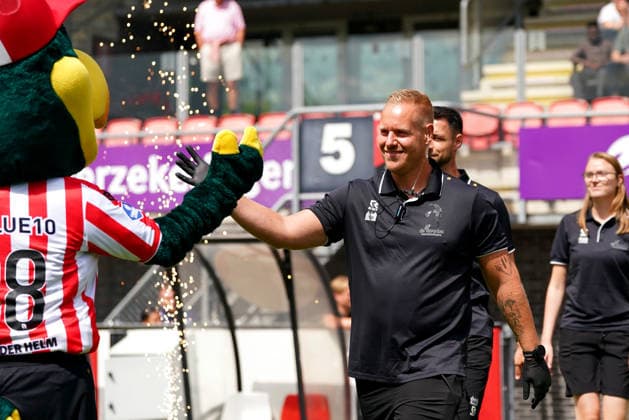 Friendly: Sparta Rotterdam v MSV Duisburg Rotterdam - Physiotherapist Youri Bleijenberg of Sparta Rotterdam before a friendly in preparation of the 2026 2027 season. The match is set between Sparta Rotterdam and MSV Duisburg at Het Kasteel on 1 August 2026 in Rotterdam, The Netherlands. (Hero Images Danny de Groot) Copyright: xDannyxdexGrootx