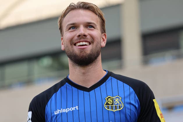 01.08.2026, Fussball, Herren, Testspiel, Saison 2026 2027, 1. FC Saarbrücken - US Thionville Lusitanos, Niko Bretschneider (1. FC Saarbrücken) Saarbrücken Ludwigsparkstadion Saarland Deutschland (DEU) *** August 1, 2026, Soccer, Men s, Friendly Match, 2026–2027 Season, 1 FC Saarbrücken vs. US Thionville Lusitanos, Niko Bretschneider, 1 FC Saarbrücken, Saarbrücken, Ludwigsparkstadion, Saarland, Germany, DEU Copyright: xSebastianxBachx