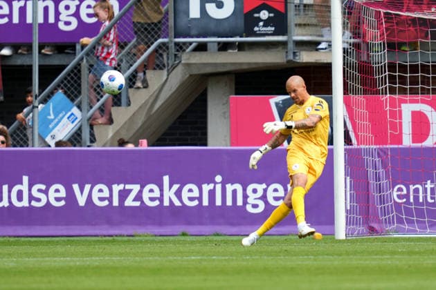 Friendly: Sparta Rotterdam v MSV Duisburg Rotterdam - Goalkeeper Filip Bednarek of Sparta Rotterdam during a friendly in preparation of the 2026 2027 season. The match is set between Sparta Rotterdam and MSV Duisburg at Het Kasteel on 1 August 2026 in Rotterdam, The Netherlands. (Hero Images Danny de Groot) Copyright: xDannyxdexGrootx