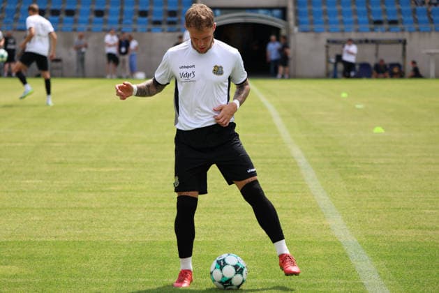 01.08.2026, Fussball, Herren, Testspiel, Saison 2026 2027, 1. FC Saarbrücken - US Thionville Lusitanos, Philip Fahrner (1. FC Saarbrücken) Saarbrücken Ludwigsparkstadion Saarland Deutschland (DEU) *** August 1, 2026, Soccer, Men s, Friendly, 2026–2027 Season, 1 FC Saarbrücken vs. US Thionville Lusitanos, Philip Fahrner, 1 FC Saarbrücken, Saarbrücken, Ludwigsparkstadion, Saarland, Germany, DEU Copyright: xSebastianxBachx