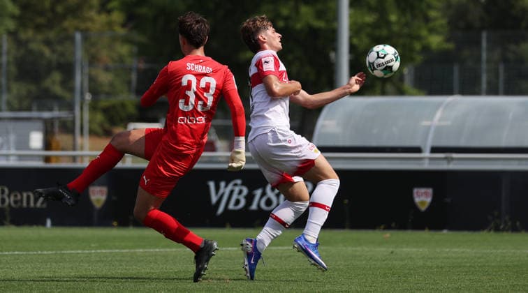 Football, friendly match, VfB Stuttgart II v FC Astoria