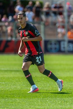 Testspiel Bayer 04 Leverkusen - Rot-Weiss Essen, am 01.08.2026, Ulrich-Haberland-Stadion, Leverkusen. Lucas Vazquez (Bayer 04 Leverkusen 21), ; Testspiel Bayer 04 Leverkusen - Rot-Weiss Essen, am 01.08.2026, Ulrich-Haberland-Stadion, Leverkusen. *** Friendly Match: Bayer 04 Leverkusen vs. Rot-Weiss Essen, August 1, 2026, Ulrich Haberland Stadium, Leverkusen; Lucas Vázquez, Bayer 04 Leverkusen, age 21; Friendly Match: Bayer 04 Leverkusen vs. Rot-Weiss Essen, August 1, 2026, Ulrich Haberland Stadium, Leverkusen Copyright: xBEAUTIFULxSPORTS Erlhofx