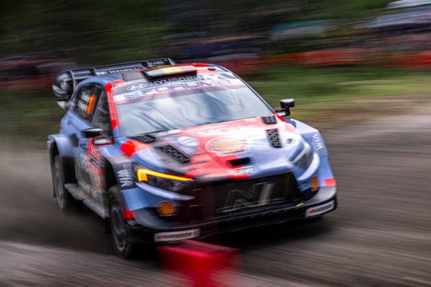 IPA87154459 - Thierry Neuville (BEL) and Martijn Wydaeghe (BEL) in a Hyundai i20 N Rally1 from the Hyundai Shell Mobis World Rally Team in action during the FIA WRC, Motorsport Rallye, WM Secto Rally Finland in Jyväskylä, Finland, July 30–August 2, 2026.  Copyright: xFedericoxManoni IPAxSportx xx 87154459
