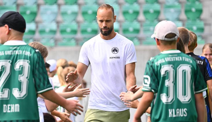 01.08.2026 - SpVgg Greuther Fürth Fuerth - Mannschaftsvorstellung Saisoneröffnung 2026 2027 - - xwoxzix - Christian Ortag (39, SpVgg Greuther Fürth ) *** August 1, 2026, SpVgg Greuther Fürth, Fürth, Team Presentation, Start of the 2026–2027 Season, xwoxzix, Christian Ortag 39, SpVgg Greuther Fürth